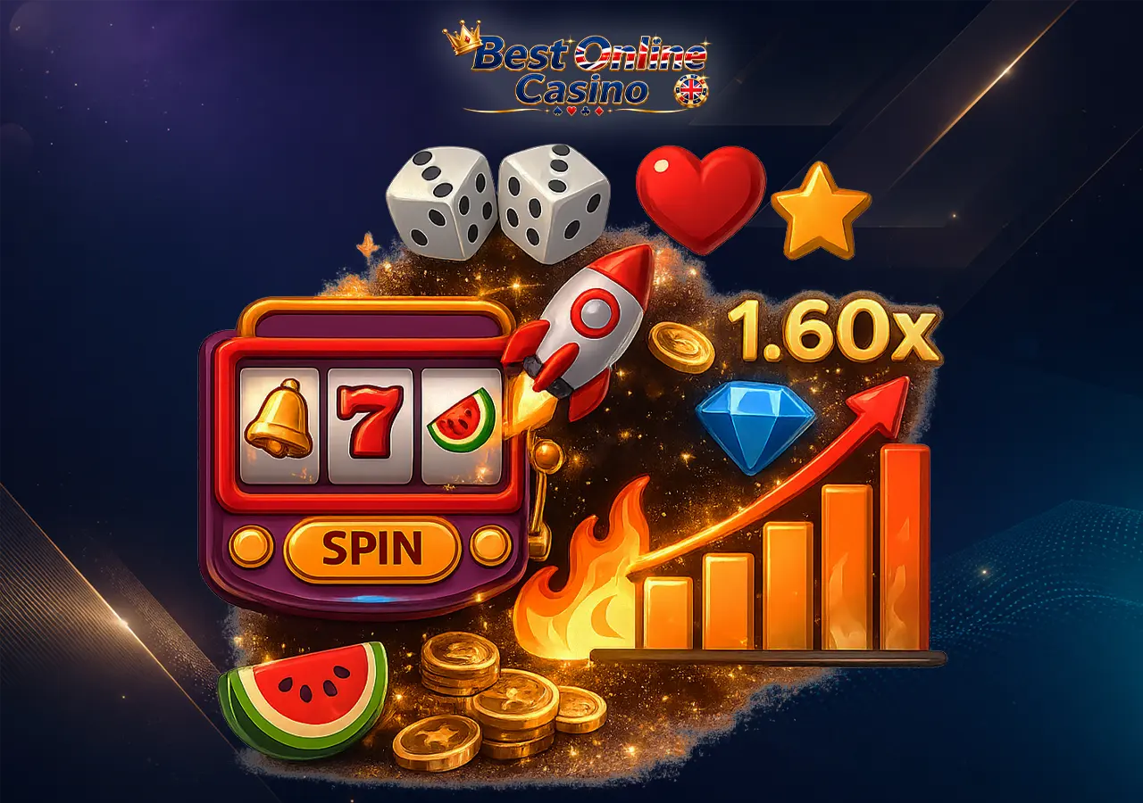 Casino games and providers in the UK: online casinos without GamStop