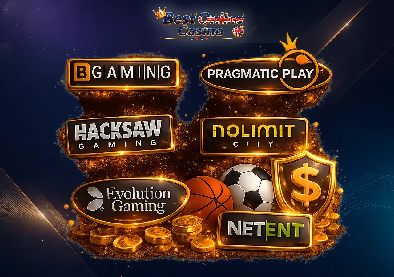 Top UK online casino game providers: NetEnt, Microgaming, and others