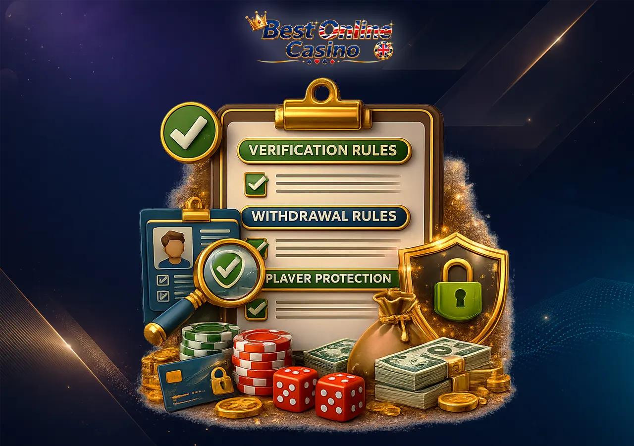 Verification, withdrawals, and player protection at online casinos