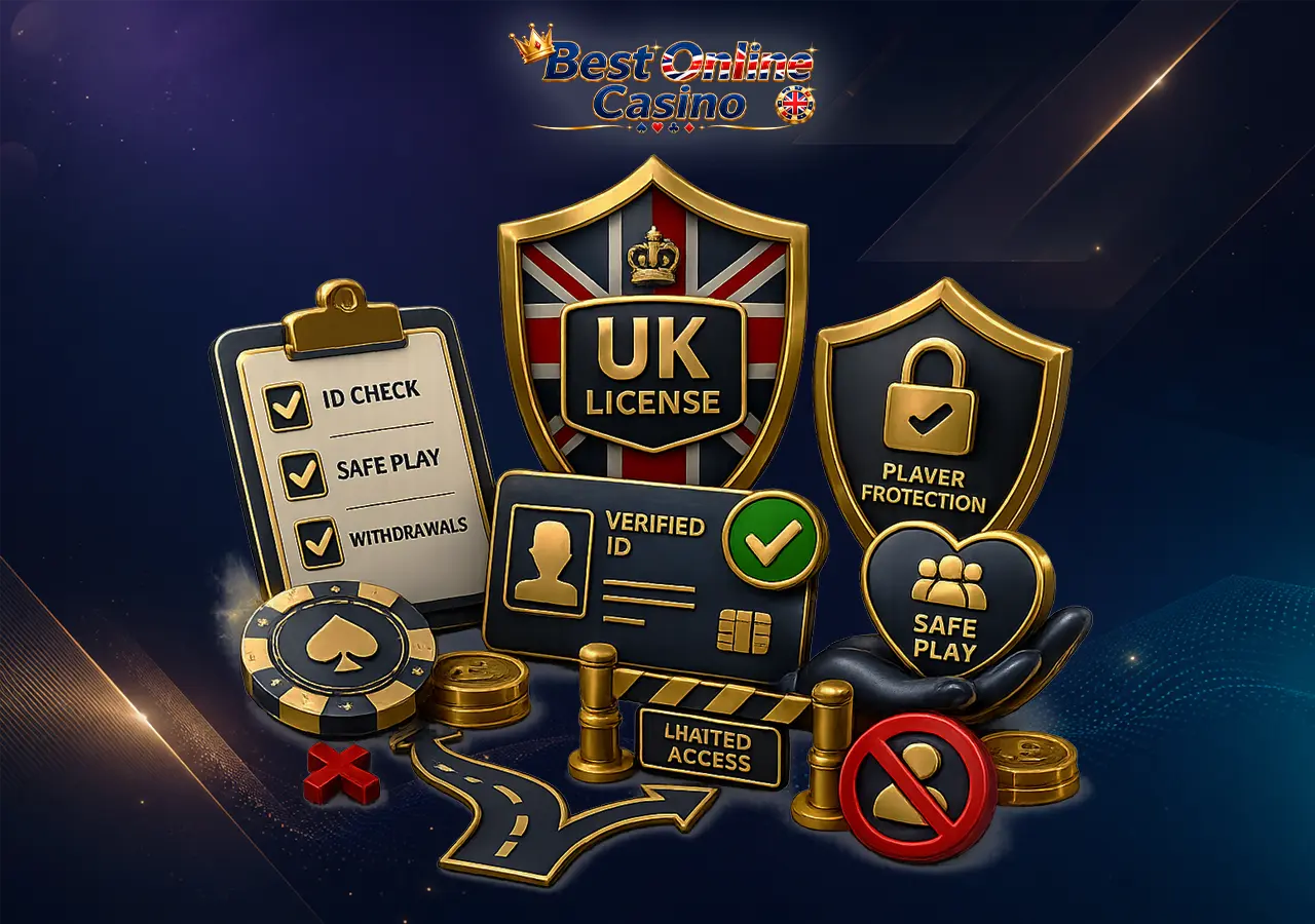 Comparison of UK licensed casinos and casinos without GamStop